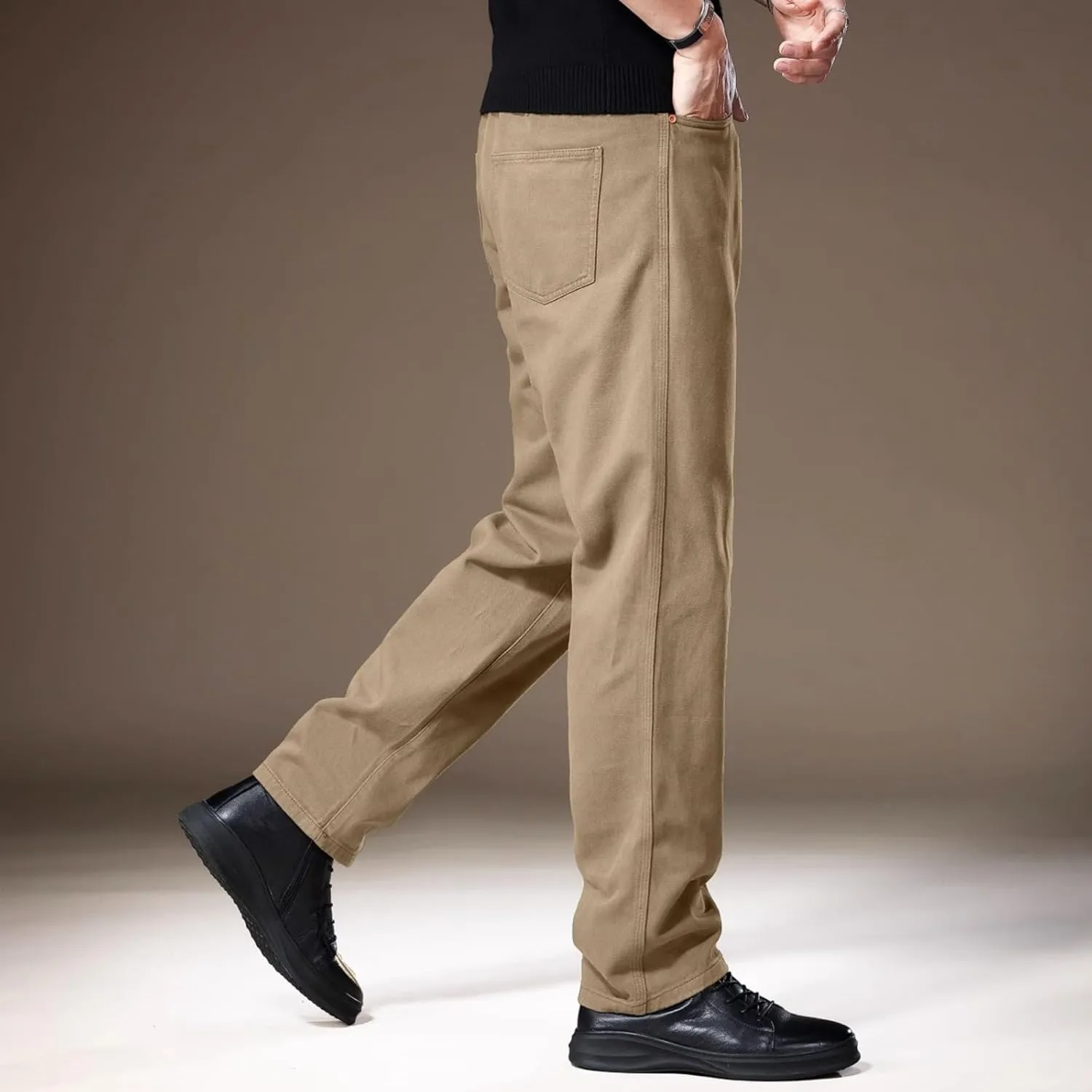 Men's American-Style Straight-Leg Casual Pants, Autumn Loose Cargo Trousers
