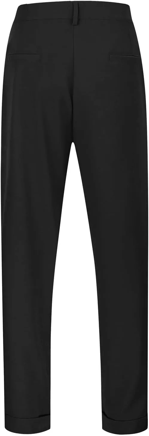 Mens Casual Pants Elastic Waist Loose Fit Lightweight Pleated Slacks Summer Beach Yoga Trousers, Tactical Pants for Men