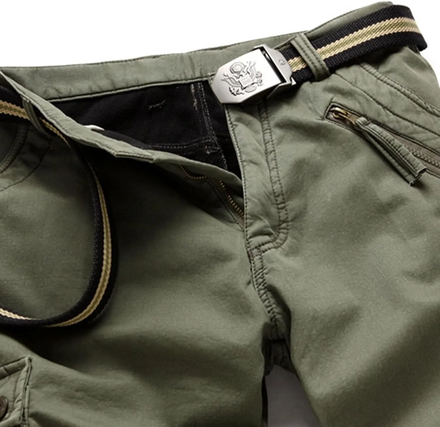 Men's Fleece Lined Cargo Pant Sweatpants Jogging Sweatpants High Comfort Casual Pants Fleece Lined Pants Mens Lined