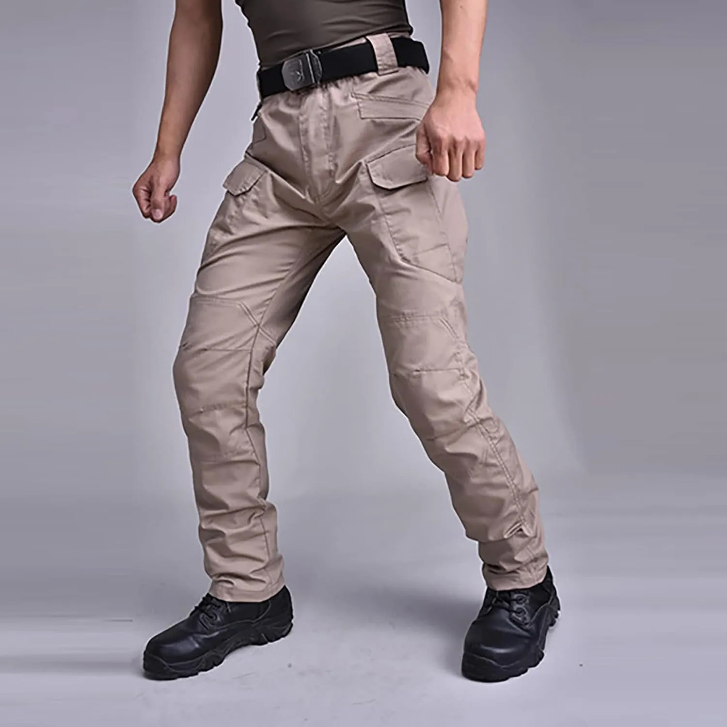 Men's Pants Cotton Classic Cargo Pant Multi Pocket Casual Work Pants Autumn and Winter
