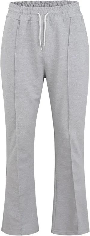 Mens Sweatpants Flare Pants Joggers for Men Workout Casual Pants with Pockets Elastic Drawstring Bell Bottoms Baggy