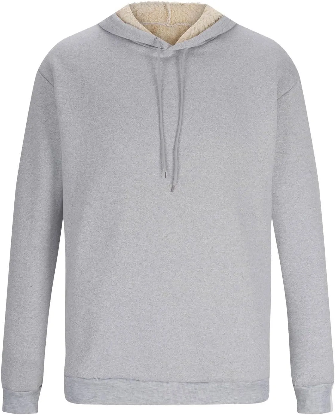 Men's Tracksuits 2 Piece Long Sleeve Fleece Pullovers Sweatsuuit Sets Athletic Jogger Pants Suit Thermal Outfits