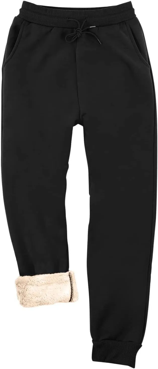 Men's Tracksuits 2 Piece Long Sleeve Fleece Pullovers Sweatsuuit Sets Athletic Jogger Pants Suit Thermal Outfits