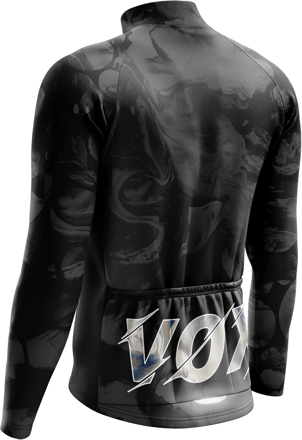 Men's Winter Cycling Jersey Sets Long Sleeve Fleece Thermal Bike Jacket Bicycle Shirt   Windproof Glasses