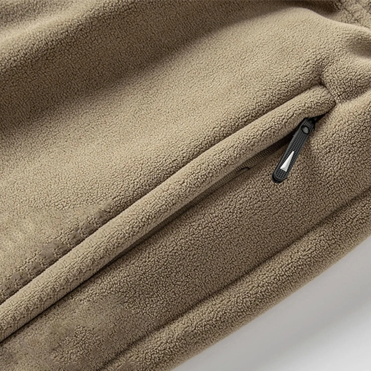 Men's Winter Fleece Pants Pants Trousers Casual Pants Drawstring Elastic Waist Straight Leg Plain Lined Pants for