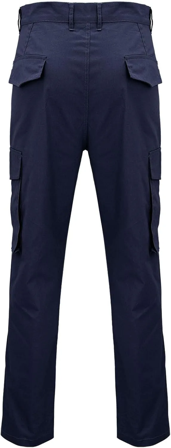 Mens Work Pants Loose Oversized Casual Three Bag Zipper Work Suit with Multiple Pockets Pantalones Tácticos para Hombre