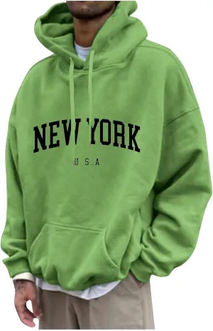 Men's Workout Hoodie Lightweight Gym Athletic Sweatshirt Fashion Pullover Hooded Basic Sport Sweatshirt