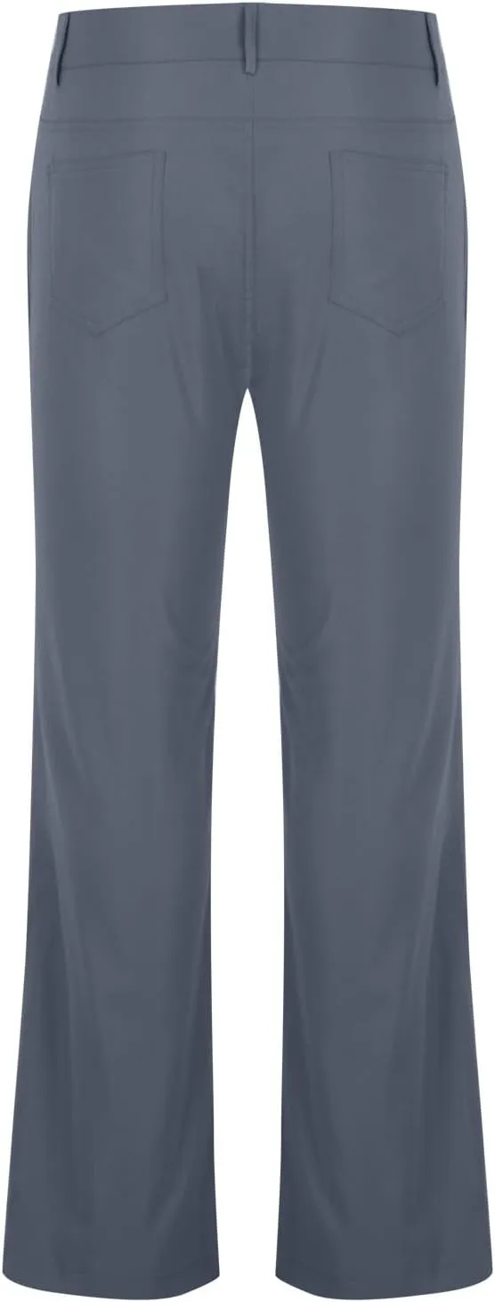 Muscularfit Men's Pants Slim Fit Stretch Fashion Chino Bell Bottom Flares Pants Causal Vintage Zipper Button Autumn Trousers