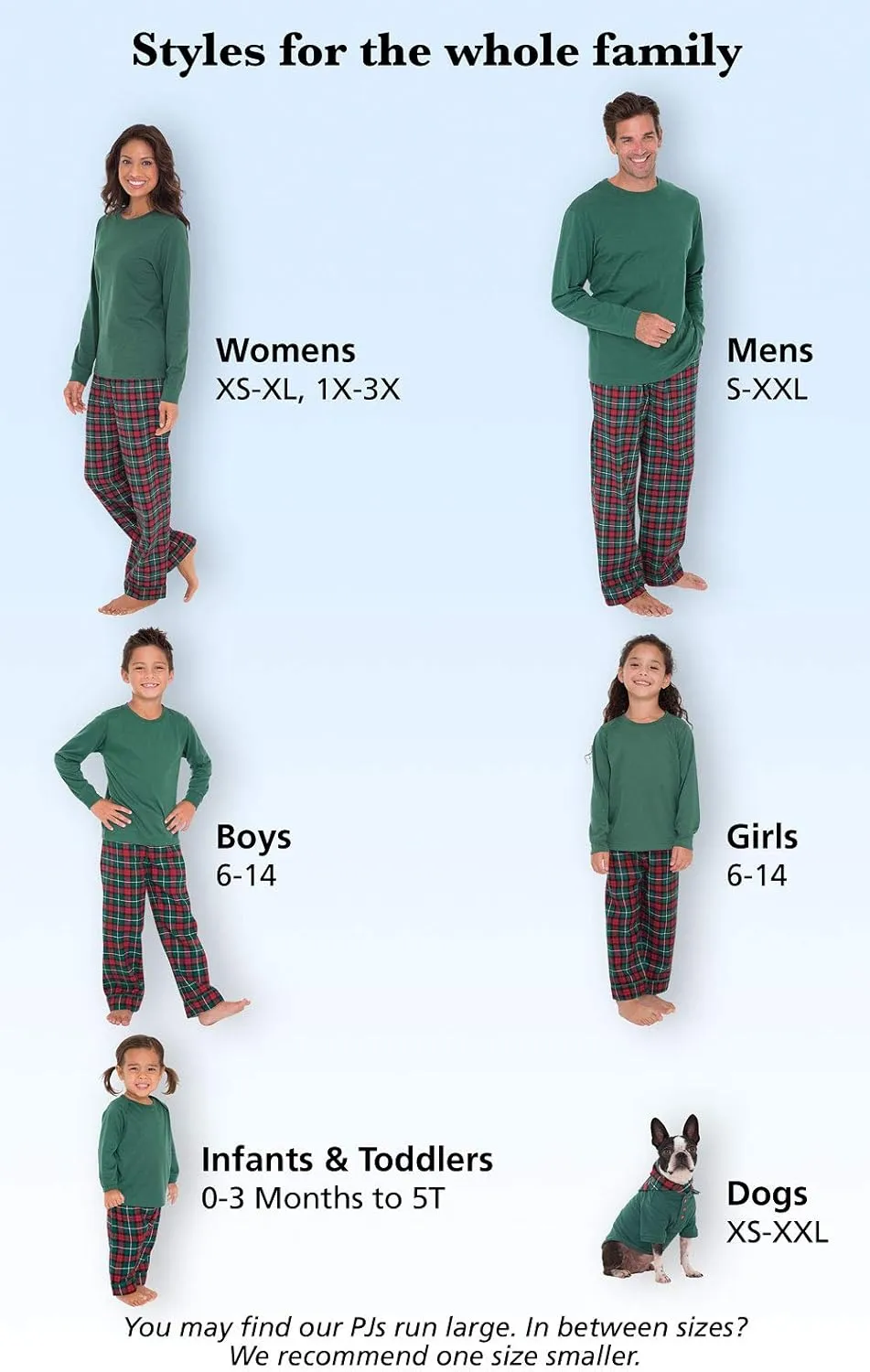 PajamaGram Christmas Pajamas For Family - Family Christmas PJs Matching Sets