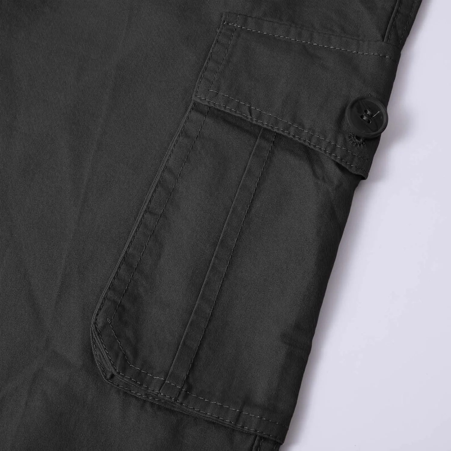 Pants for Men Cargo Men's Casual Waisted Multi Pocket Solid Color Pants Street Pantalones De Construccin para Hombre