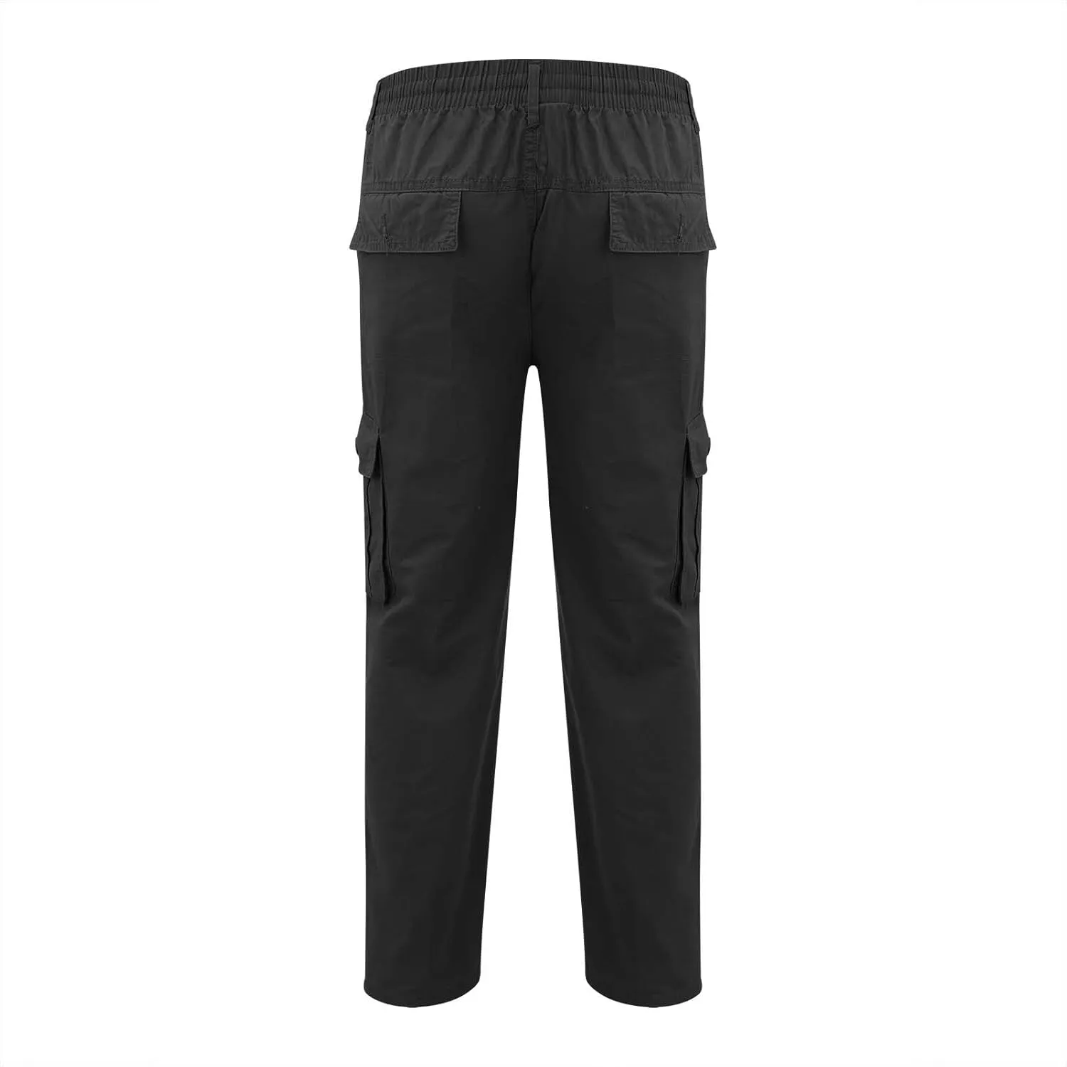 Pants for Men Cargo Men's Casual Waisted Multi Pocket Solid Color Pants Street Pantalones De Construccin para Hombre