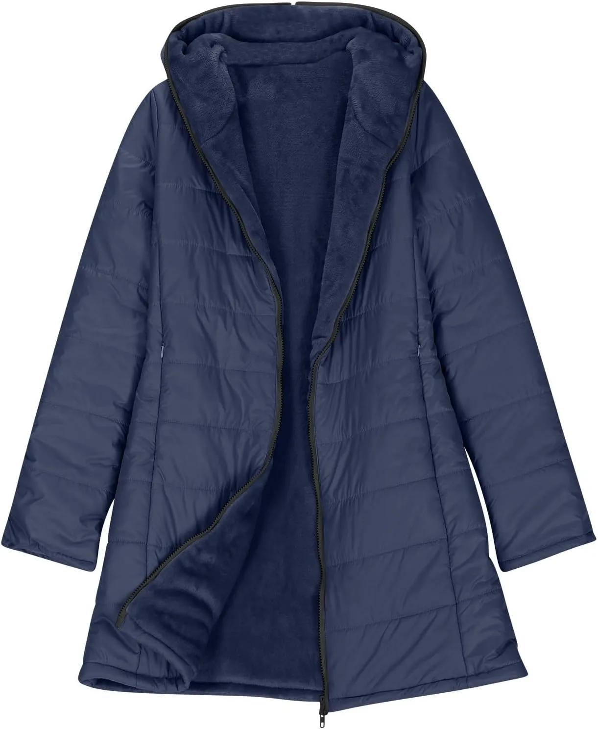 Plus Size Winter Coats for Women Collared Puffer Vest with Pockets Quilted Padded Jacket Women Women Winter Clothes