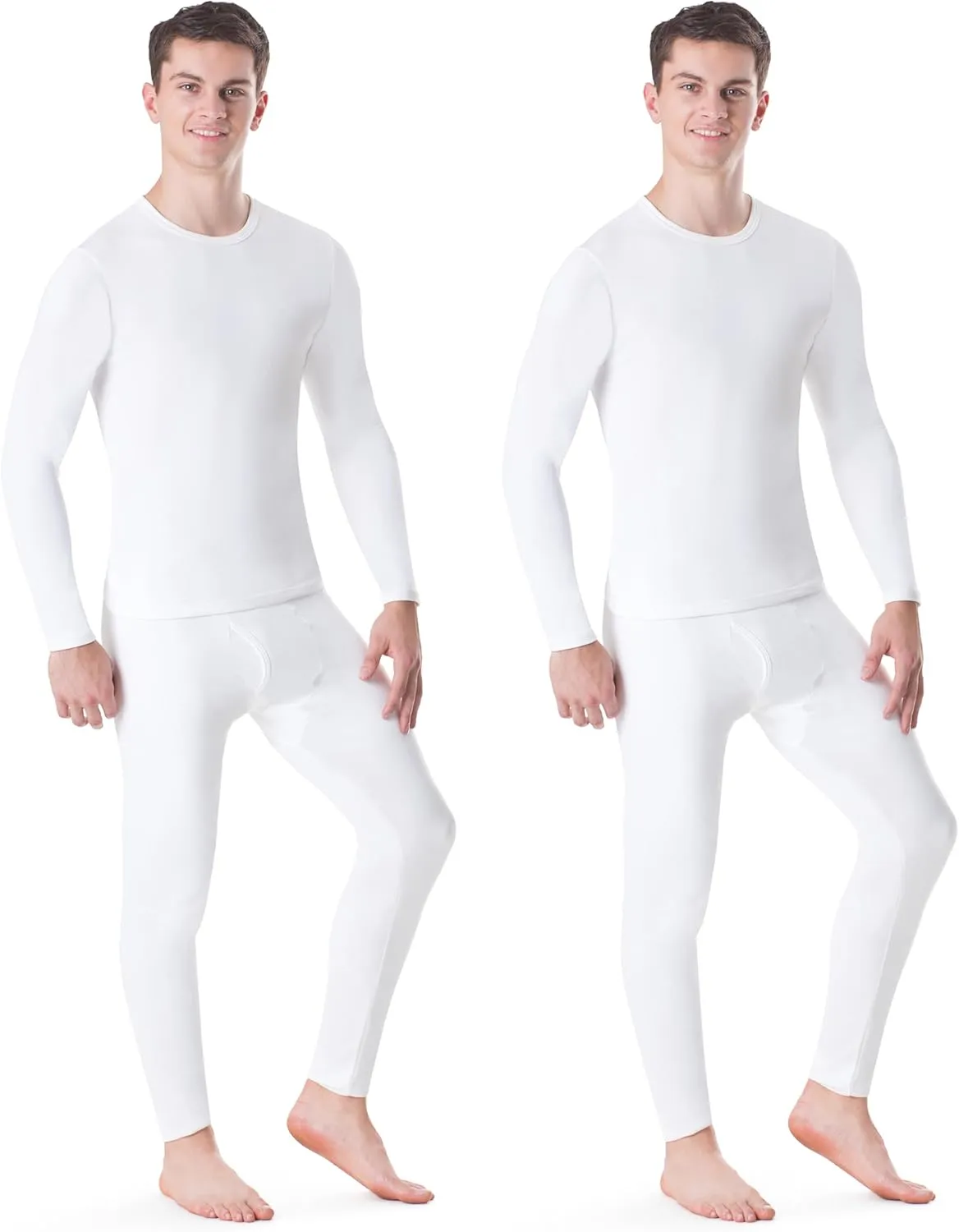 Rocky Thermal Underwear for Men, Long Johns Fleece Lined Set, Shirt & Pants, Base Layer w/Leggings/Bottoms Ski/Extreme Cold