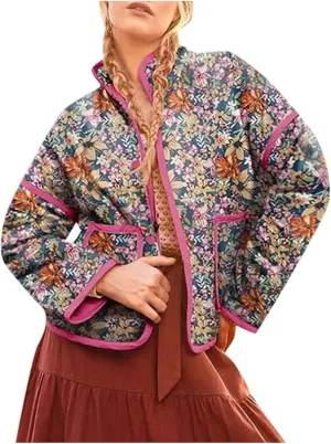 Warm Coats For Women Down Filled Coats For Women Packable Puffer Jacket Women Quilted Bomber Jacket Womens