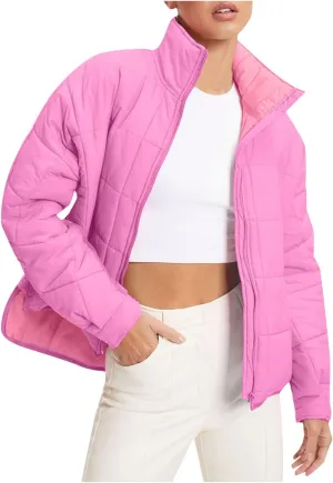 Waterproof Winter Coats For Women Long Sleeve Down Jacket Women'S Puffer Jackets Snow Clothes For Women