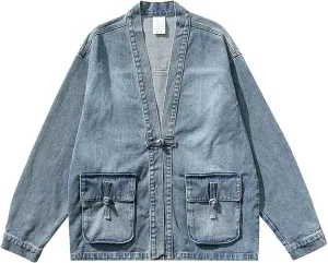 Winter Coat Size Padded Winter Zipper Lapel Long Sleeve Thickened Vintage Jacket Vintage Coat Casual Long Winter