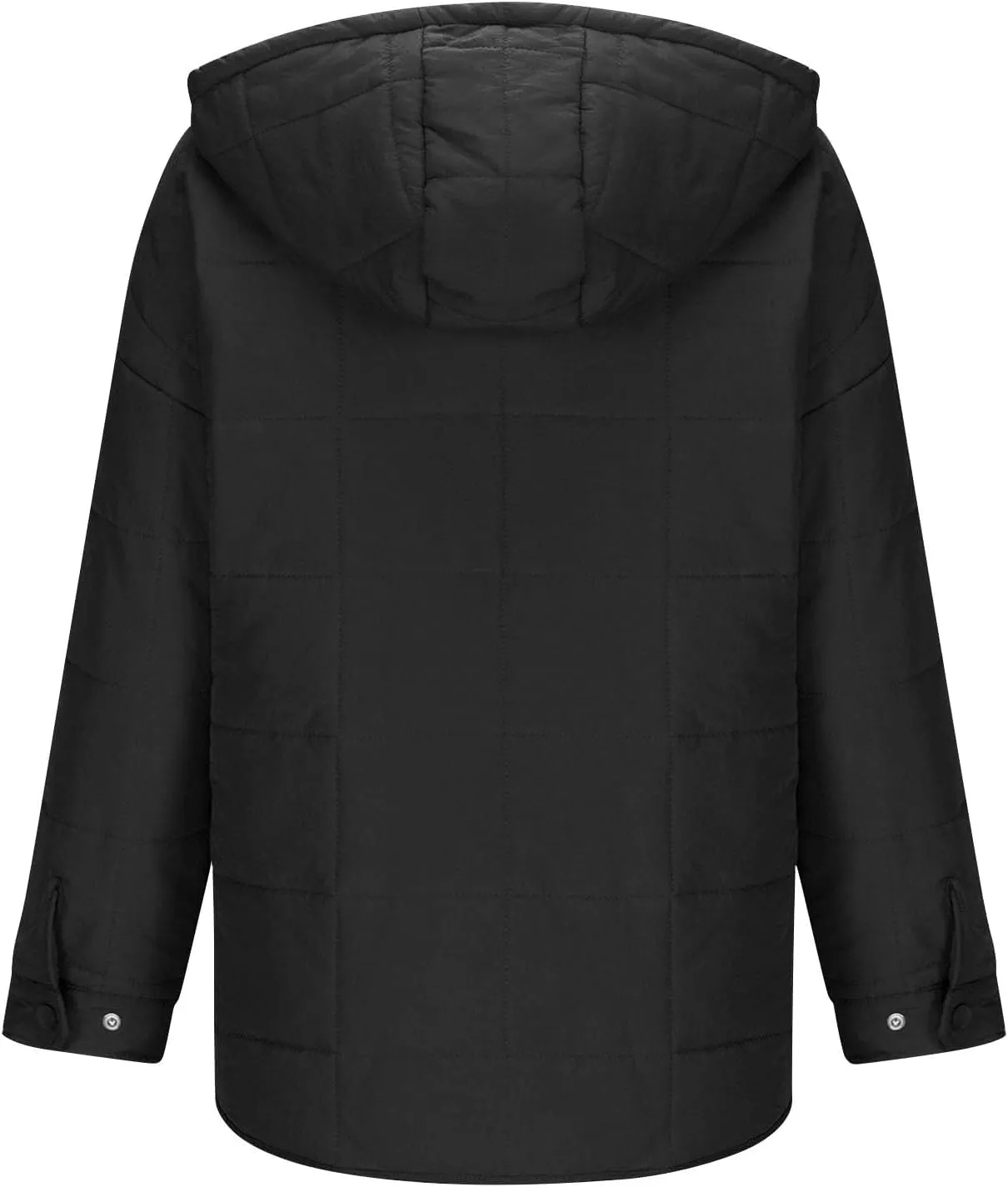 Winter Coats and Winter Casual Short Drawstring Adjustable Cotton Vest Jacket Winter Jacket Plus Size Women Faux