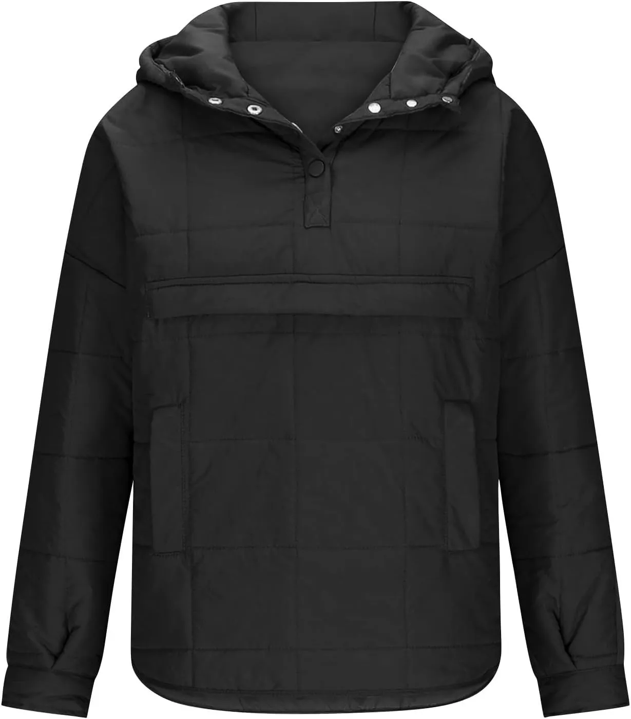 Winter Coats and Winter Casual Short Drawstring Adjustable Cotton Vest Jacket Winter Jacket Plus Size Women Faux