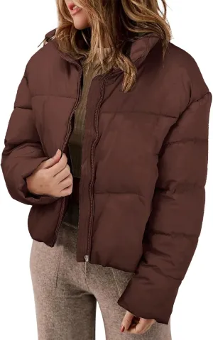 Winter Coats and Winter Casual Short Drawstring Adjustable Cotton Vest Jacket Winter Jacket Plus Size Women Faux