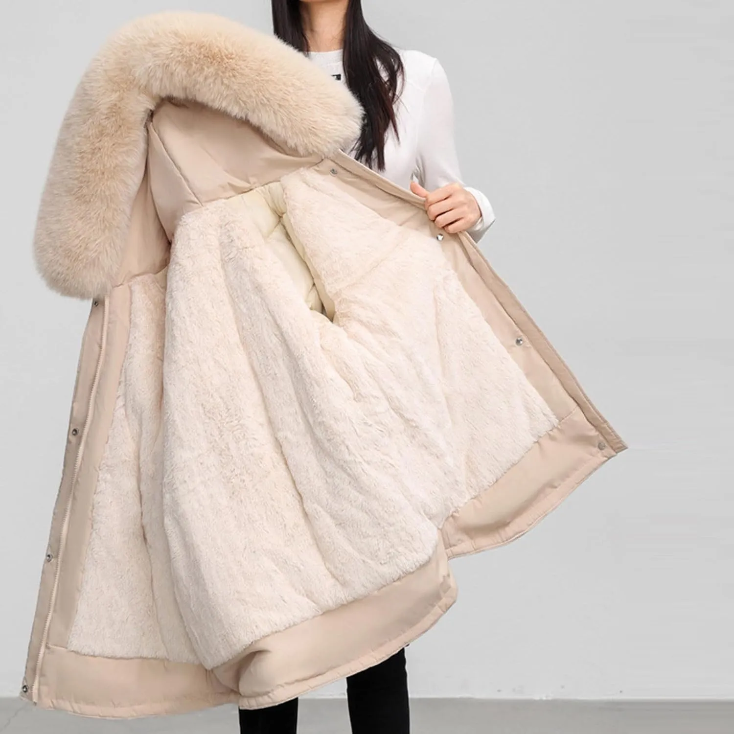 Winter Coats for Women Thicken Packable Puffer Jacket Cotton Winter Warm Parkas Daily Fashion Versatile Ourterwear