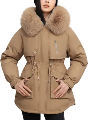 Winter Coats for Women Thicken Packable Puffer Jacket Cotton Winter Warm Parkas Daily Fashion Versatile Ourterwear
