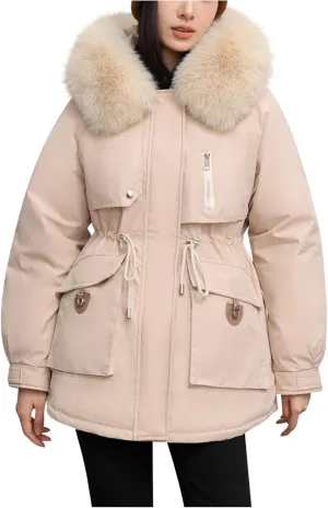 Winter Coats for Women Thicken Packable Puffer Jacket Cotton Winter Warm Parkas Daily Fashion Versatile Ourterwear