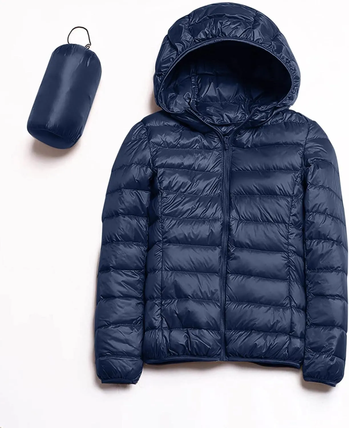 Winter Fleece Jacket for Women Faux Fur Removable Hood Puffer Parka Jacket Winter Long Thick Coats