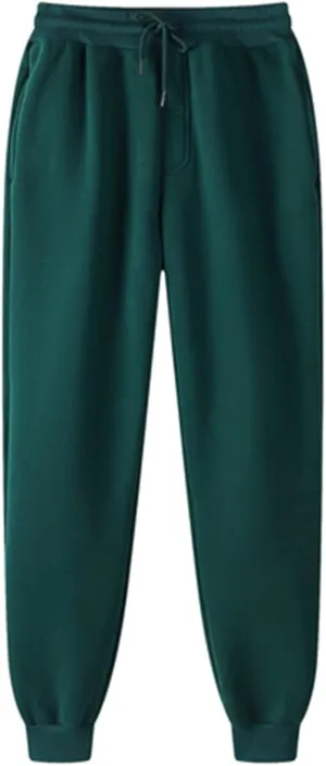 Women Winter Sweatpants Sherpa Fleece Lined Pants Warm Hiking Pants Drawstring Waist Joggers Thick Sweatpants Trousers