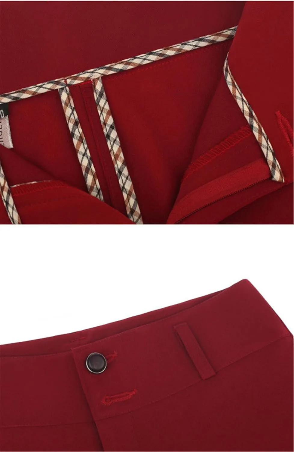 Women's Autumn High Waist Wide Leg Pants Straight Solid Color Flat Loose Trousers