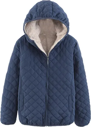 Women'S Down Jackets & Parkas Reversible Jacket Women Corduroy Puffer Jacket Women Knee Length Coats For Women