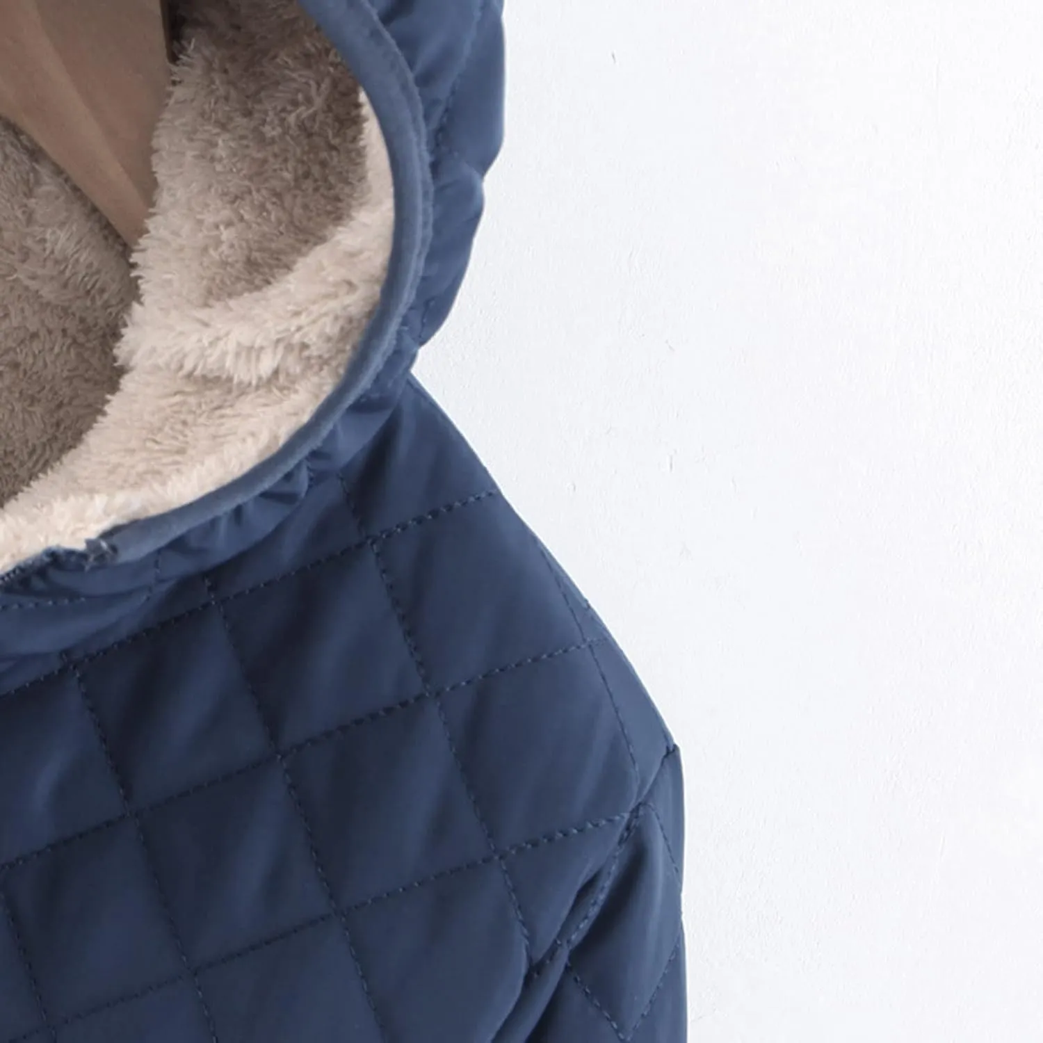 Women'S Down Jackets & Parkas Reversible Jacket Women Corduroy Puffer Jacket Women Knee Length Coats For Women