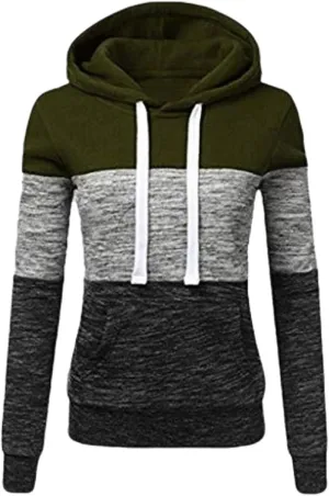 Womens Full Zip Up Hoodies Sweatshirt Fall Lightweight Long Sleeve Basic Sweatshirt Casual Loose Long Sleeve Jackets