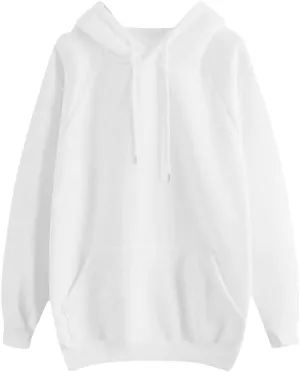 Womens Hoodies, Hoodies for Women Pullover Basic Solid Long Sleeve Crewneck Sweatshirts Teen Girls Oversized Hooded Y2k Top
