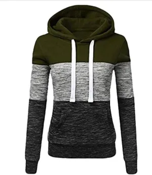 Womens Lightweight Hoodie Fall Casual Drawstring Zip Up Pockets Hooded Jackets Solid Color Basic Cotton Sweatshirts