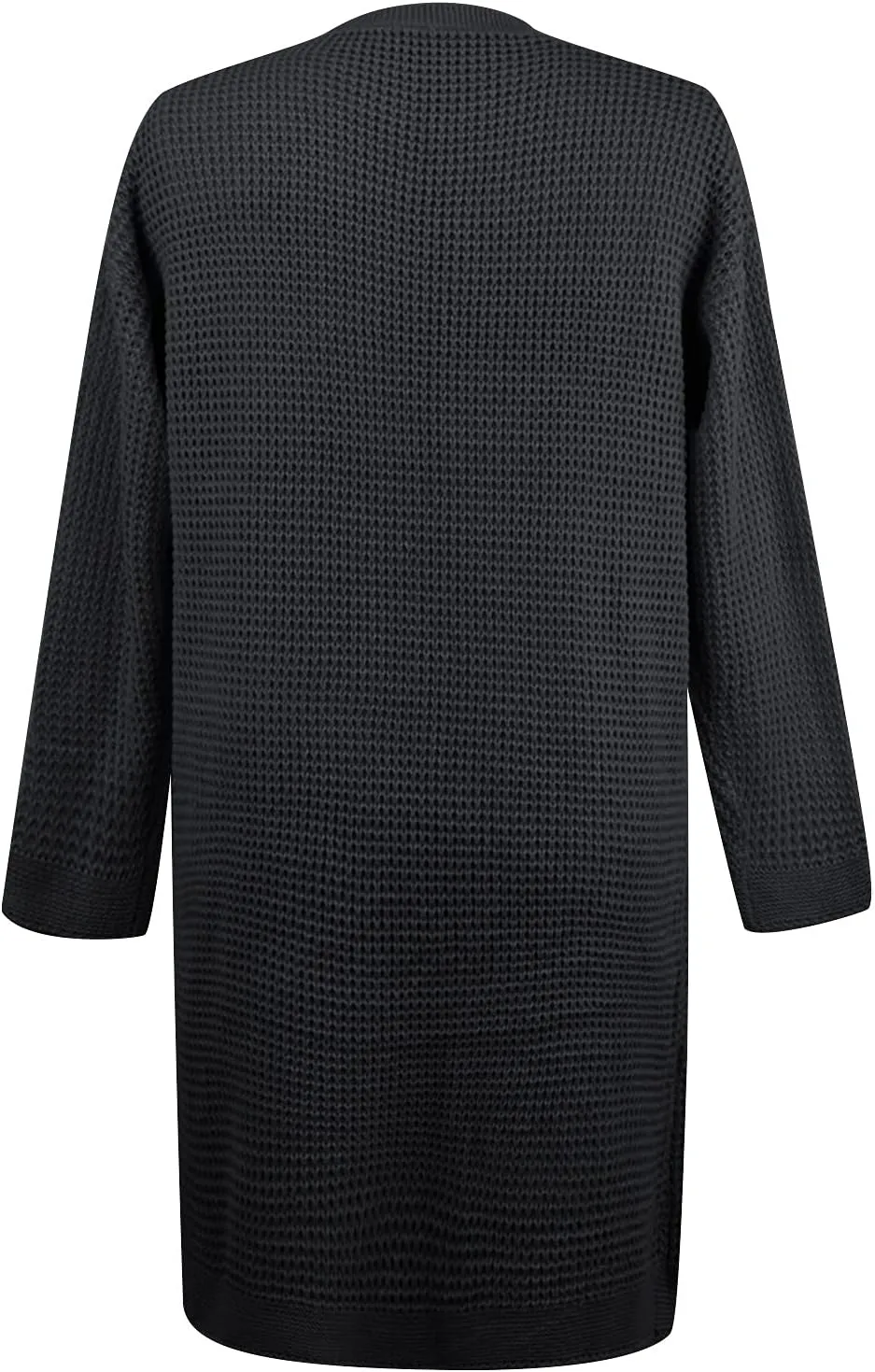 Women's Open Front Cozy Sweater Long Sleeve Chunky Knit Cardigan Coat Fashion Sweaters Outerwear with Pockets 2023