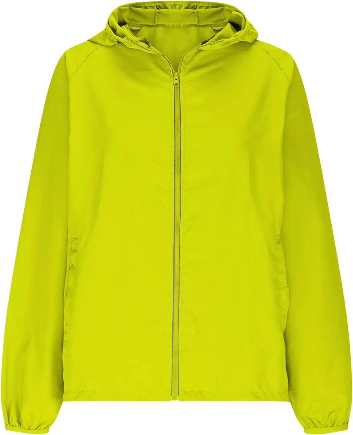 Women's UPF Sun Protection Shirts SPF Jacket Lightweight Full Zip Up UV Hoodie Long Sleeve Summer Hiking Coat W Pocket