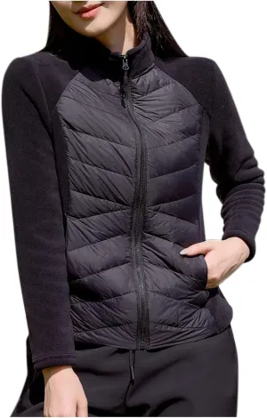 Women's Winter Coats Padded Puffer Cardigan Quilted Vintage Floral Jacket Women Winter Clothes Fashion Parka