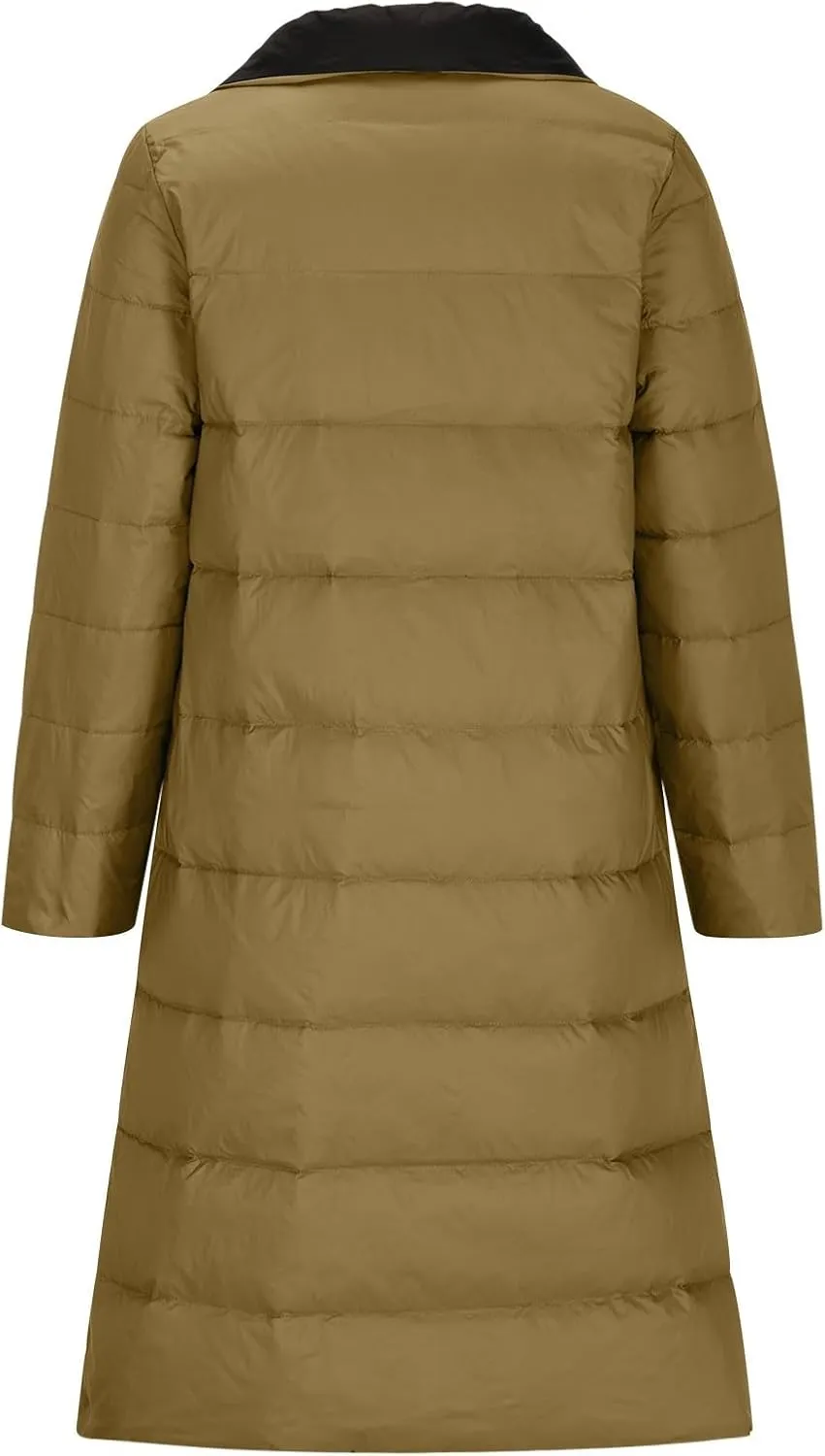 Womens Winter Coats Plus Size Waterproof Long Winter Coat Warm Puffer Jacket Thickened Down Parka Maxi Coat