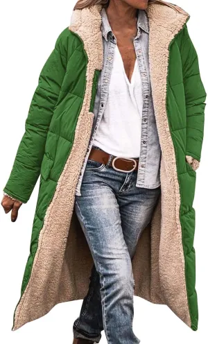 Womens Winter Jacket Jacket Hooded Puffer Jacket Lightweight Winter Coat Hooded Maxi Length Winter Jackets for Women