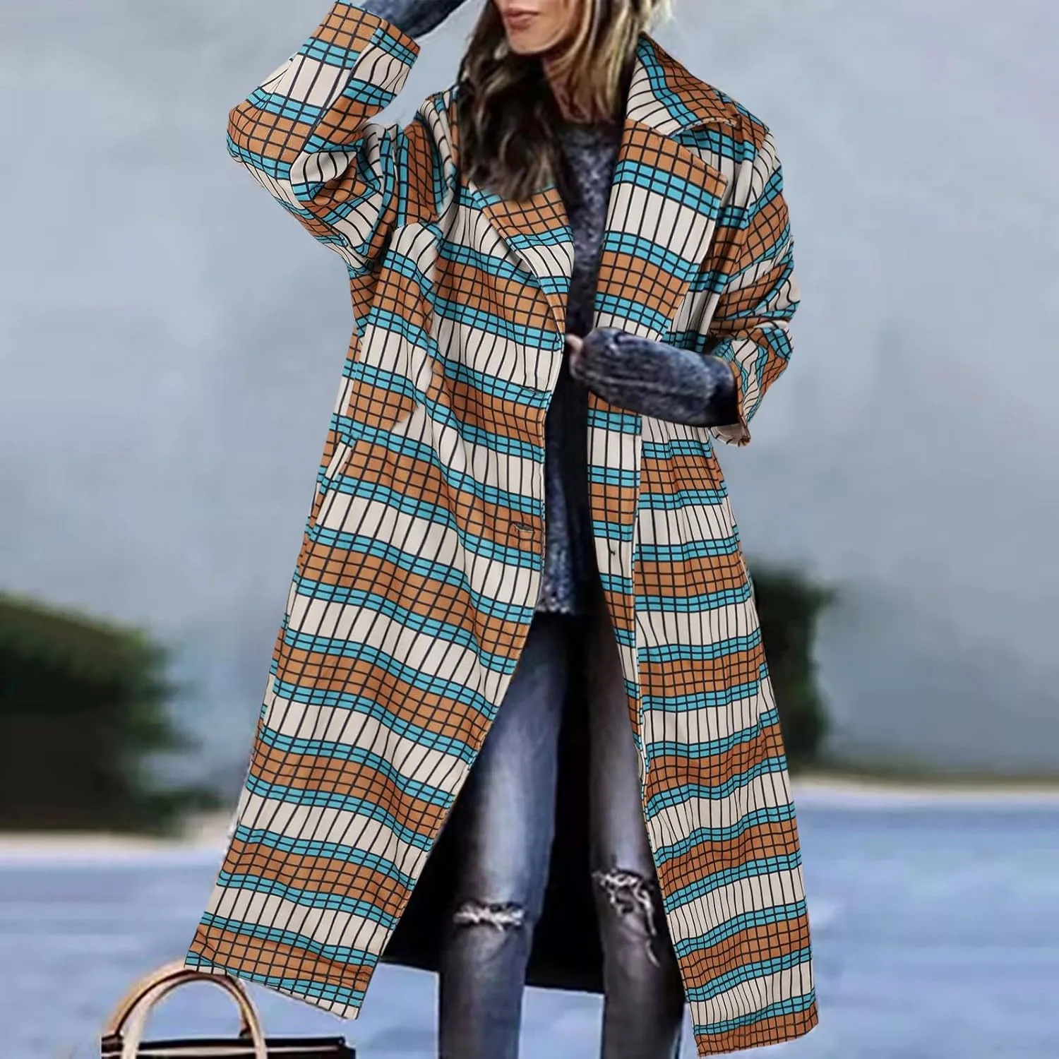 Women's Winter Long Sleeve Zip Puffer Jacket Long Winter Warm Womens Women's Ski Jacket Mountain Windproof Winter