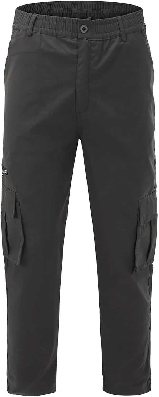Work Pants for Men Cargo Men's Multi Pocket Pants Straight Leg Overalls Sports Fitness Pantalones De Trabajo para Hombre