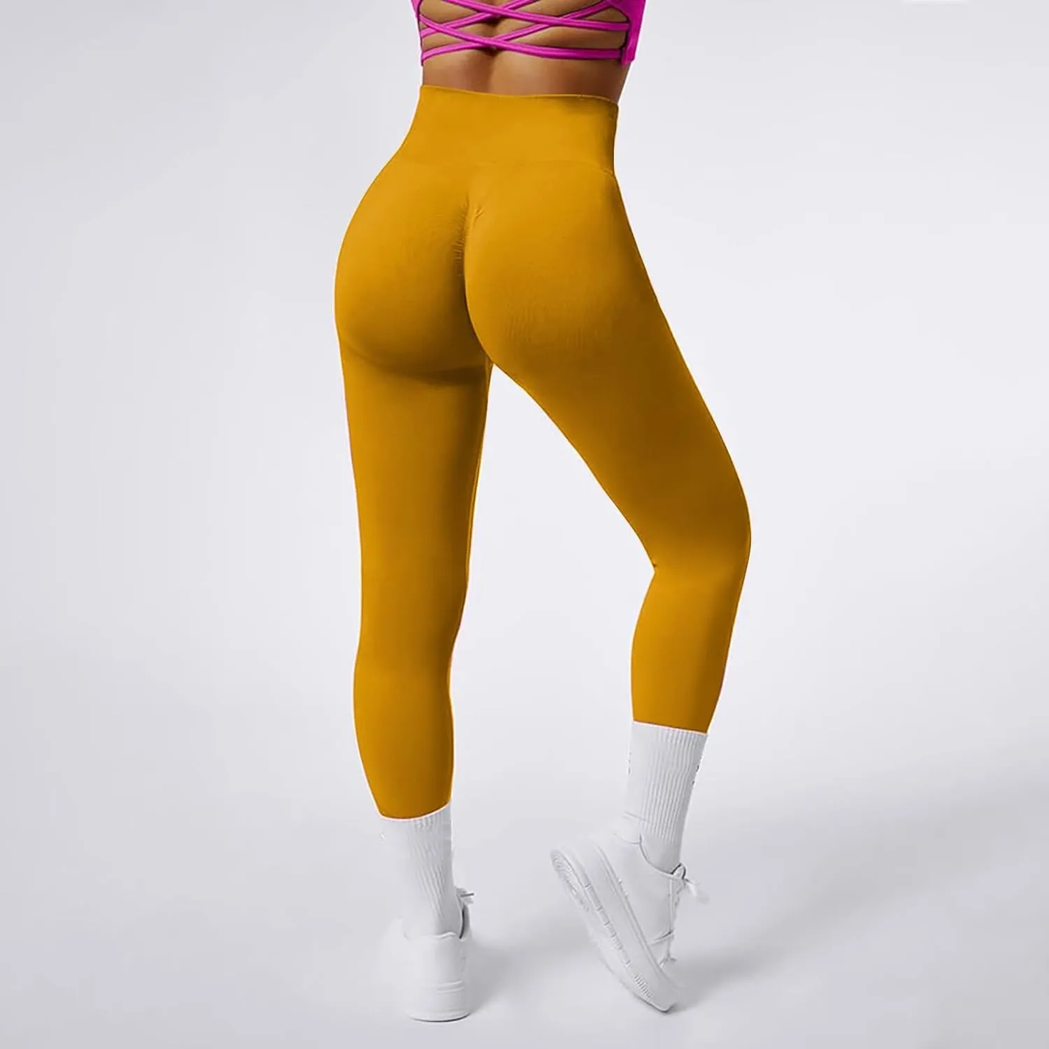 Workout Clothes for Women Yoga Clothing Fitness Suit Sports Yoga Pants Workout Black Leggings High Waisted Leggings